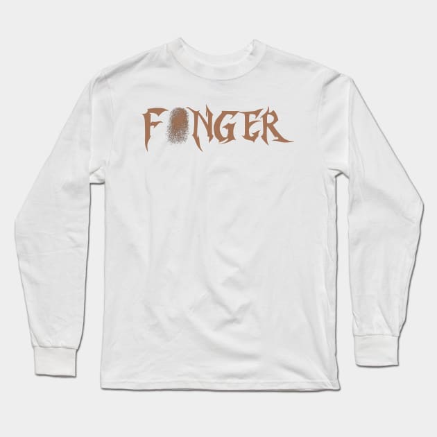 finger Long Sleeve T-Shirt by Oluwa290